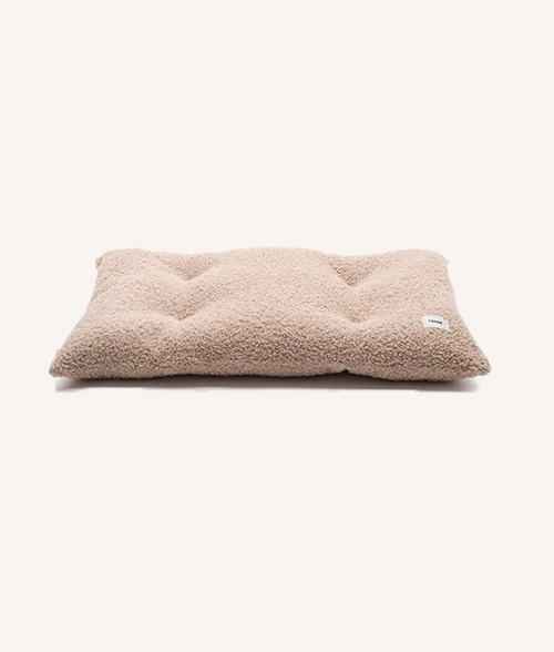 Coussin Bela - Bouclette Beige
