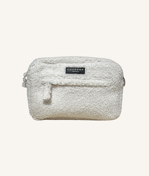 sac de promenade teddy dolly blanc de chez cocopup london