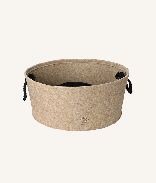 Panier pour chien et chat Felt en feutrine marque D&D Home