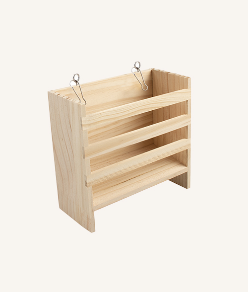 râtelier pour foin a poser ou a suspendre de la marque duvoplus en bois non traité