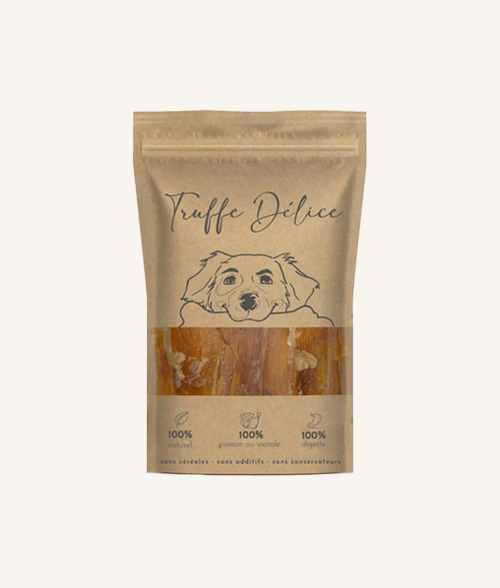 Tendons de bœuf naturels – friandises à mâcher digestes et riches en protéines, pour chien