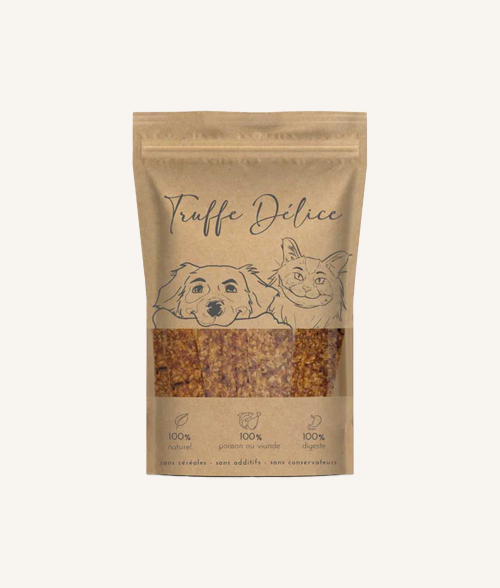 Lamelles dentaires au poulet – friandises à mâcher pour l’hygiène bucco-dentaire, pour chien et chat